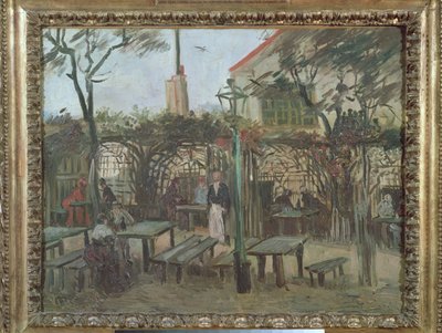 Vergnügungsgärten in Montmartre, 1886 von Vincent van Gogh